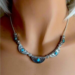 Brighton Primrose Turquoise Necklace